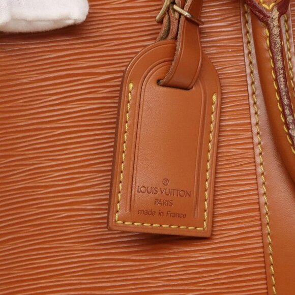 LOUIS VUITTON Epi Porte Documents Voyage Bag Zipangu Gold M54478 LV Auth 132581B - Picture 13 of 16